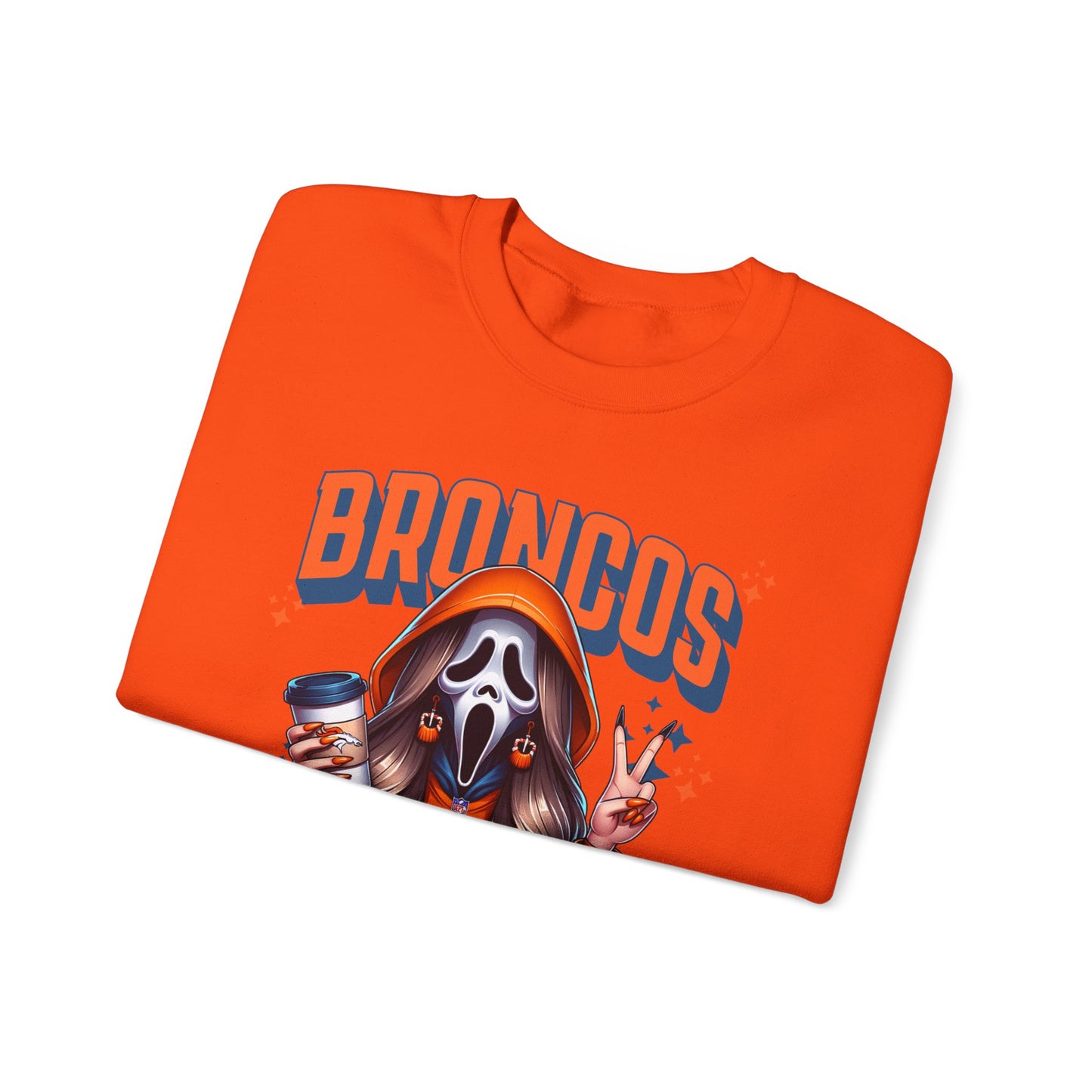 Ghostface Graphic Sweatshirt - Cozy Halloween Apparel, Perfect for Fans, Fall Style, Casual Wear, Gifting