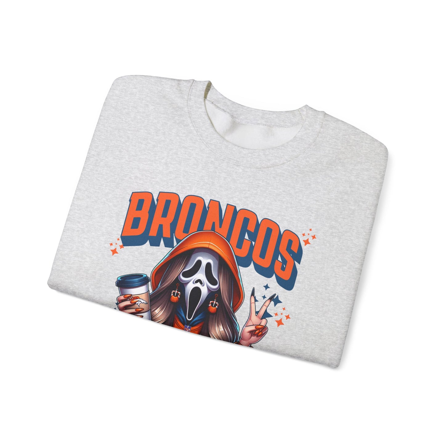 Ghostface Graphic Sweatshirt - Cozy Halloween Apparel, Perfect for Fans, Fall Style, Casual Wear, Gifting