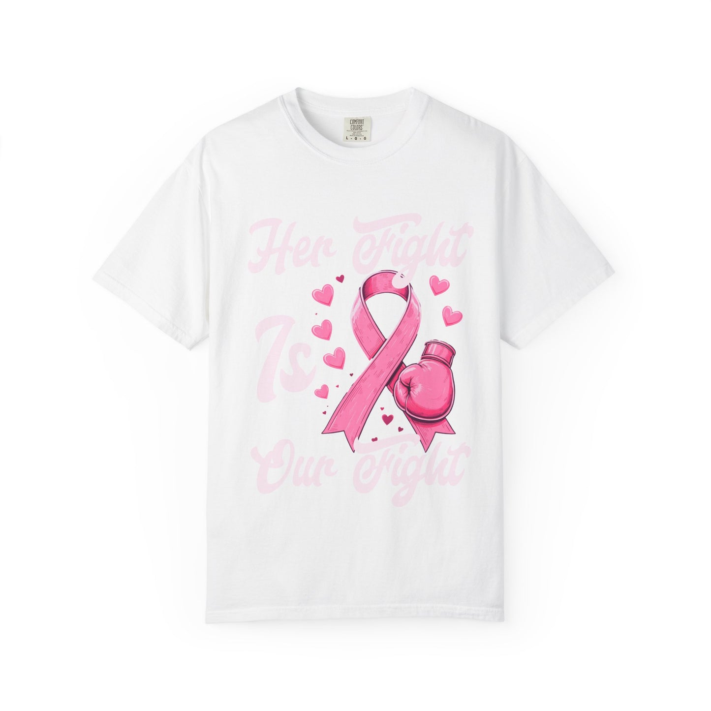Breast Cancer Awareness T-Shirt - Pink Ribbon Design, Supportive Tee, Unisex Apparel, Gift for Cancer Fighters, Awareness Month Shirt