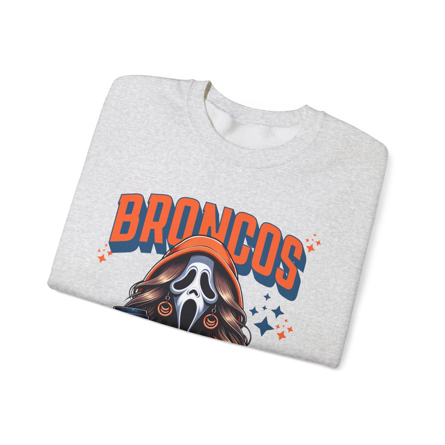 Spooky Horror Theme Crewneck Sweatshirt, Unisex Sweatshirt, Halloween Apparel,  Fan Gear, Cozy Layering Piece