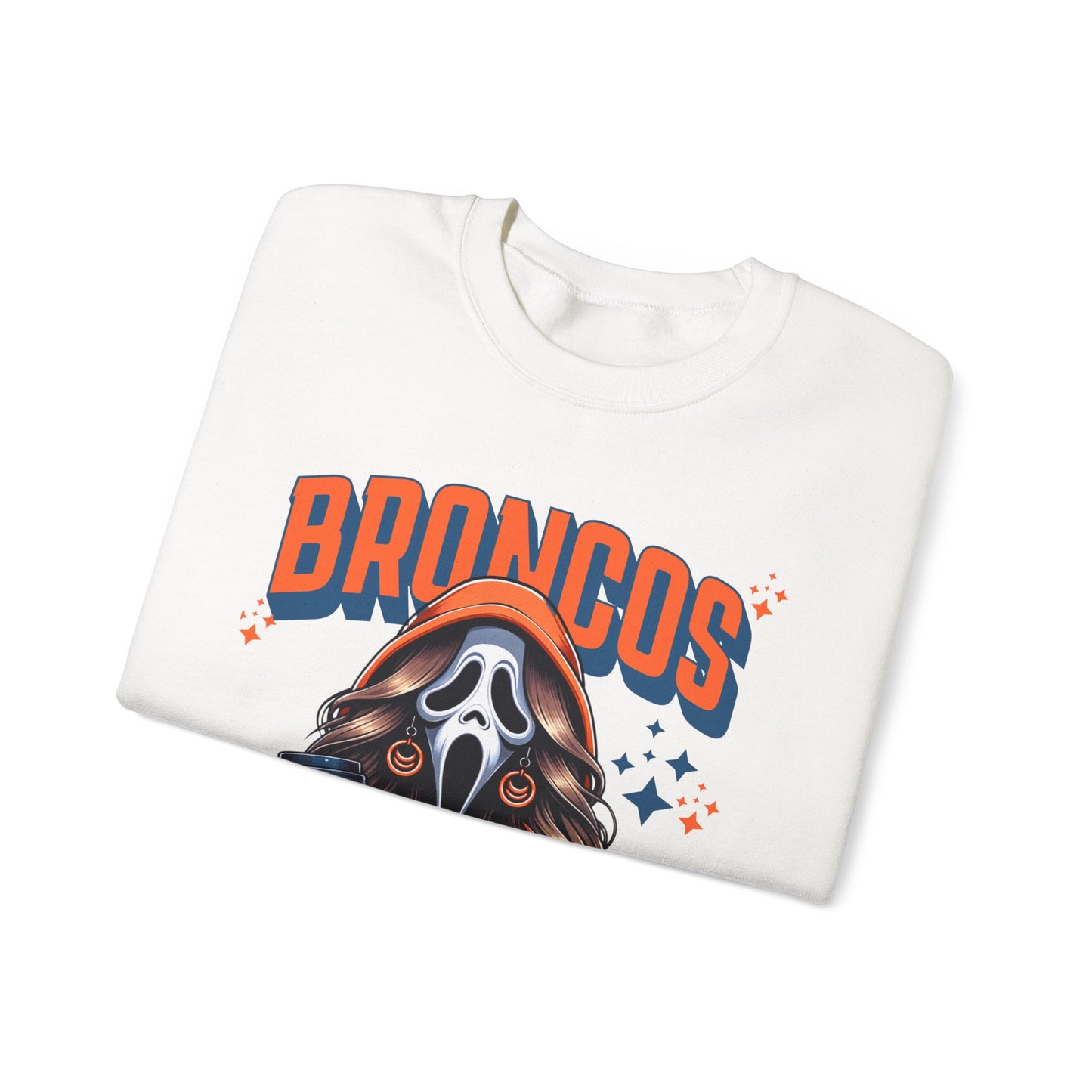 Spooky Horror Theme Crewneck Sweatshirt, Unisex Sweatshirt, Halloween Apparel,  Fan Gear, Cozy Layering Piece