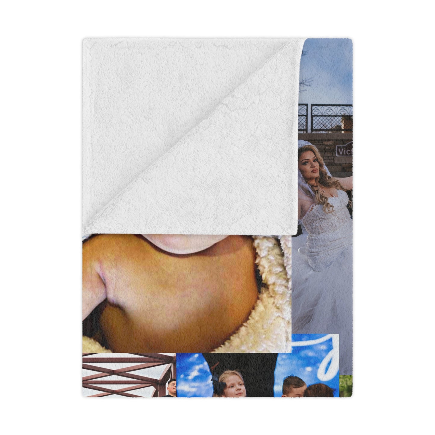 9 Image Customizable Cozy Minky Blanket with Personalized Memories, Unique Home Decor, Gift for Couples, Warm Throw, Family Keepsake