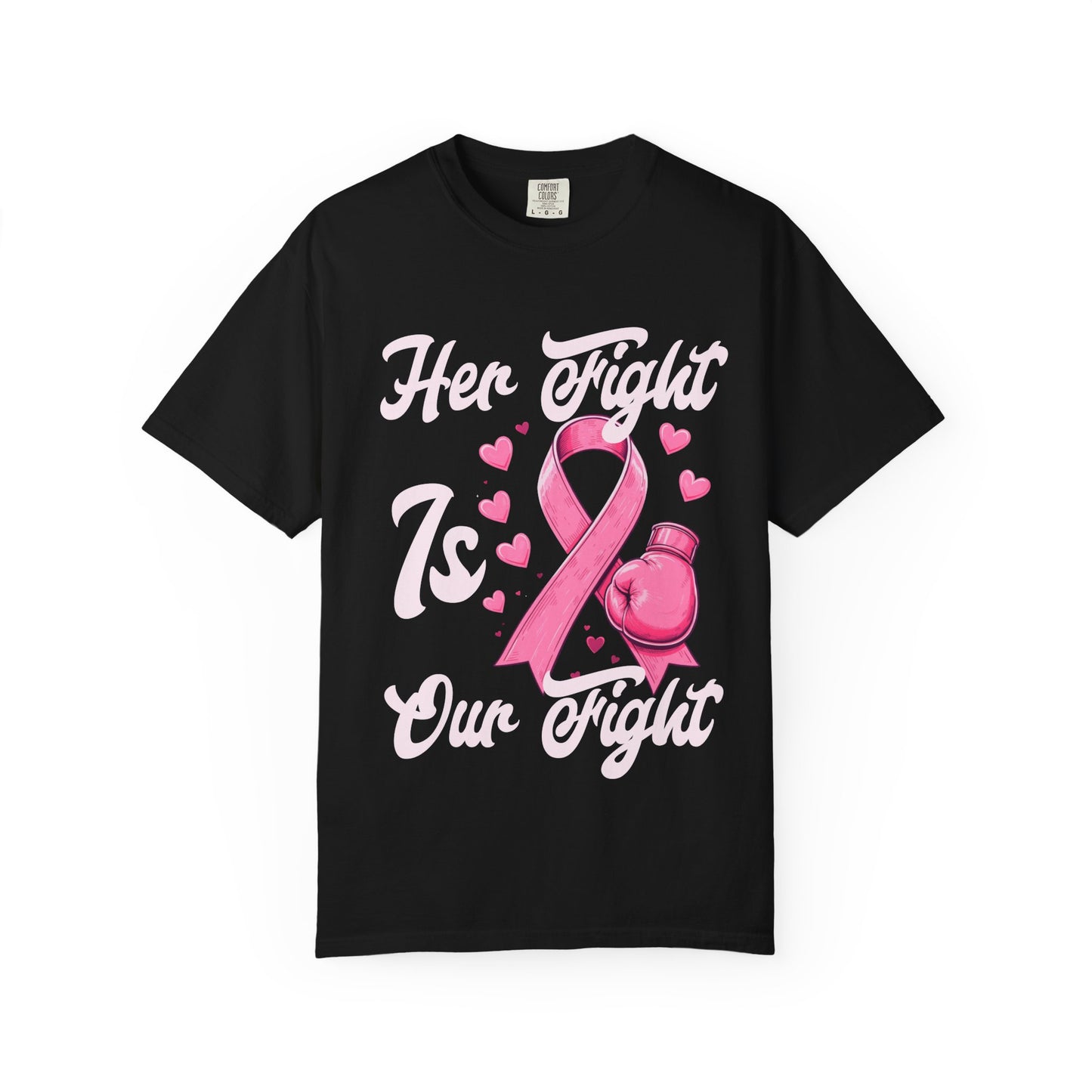 Breast Cancer Awareness T-Shirt - Pink Ribbon Design, Supportive Tee, Unisex Apparel, Gift for Cancer Fighters, Awareness Month Shirt