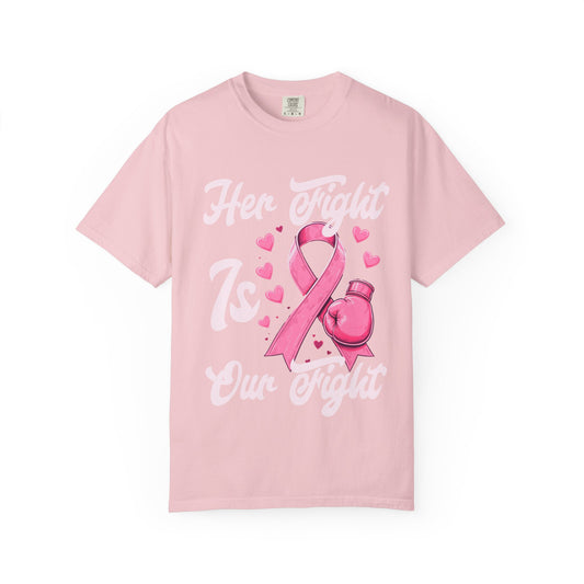 Breast Cancer Awareness T-Shirt - Pink Ribbon Design, Supportive Tee, Unisex Apparel, Gift for Cancer Fighters, Awareness Month Shirt