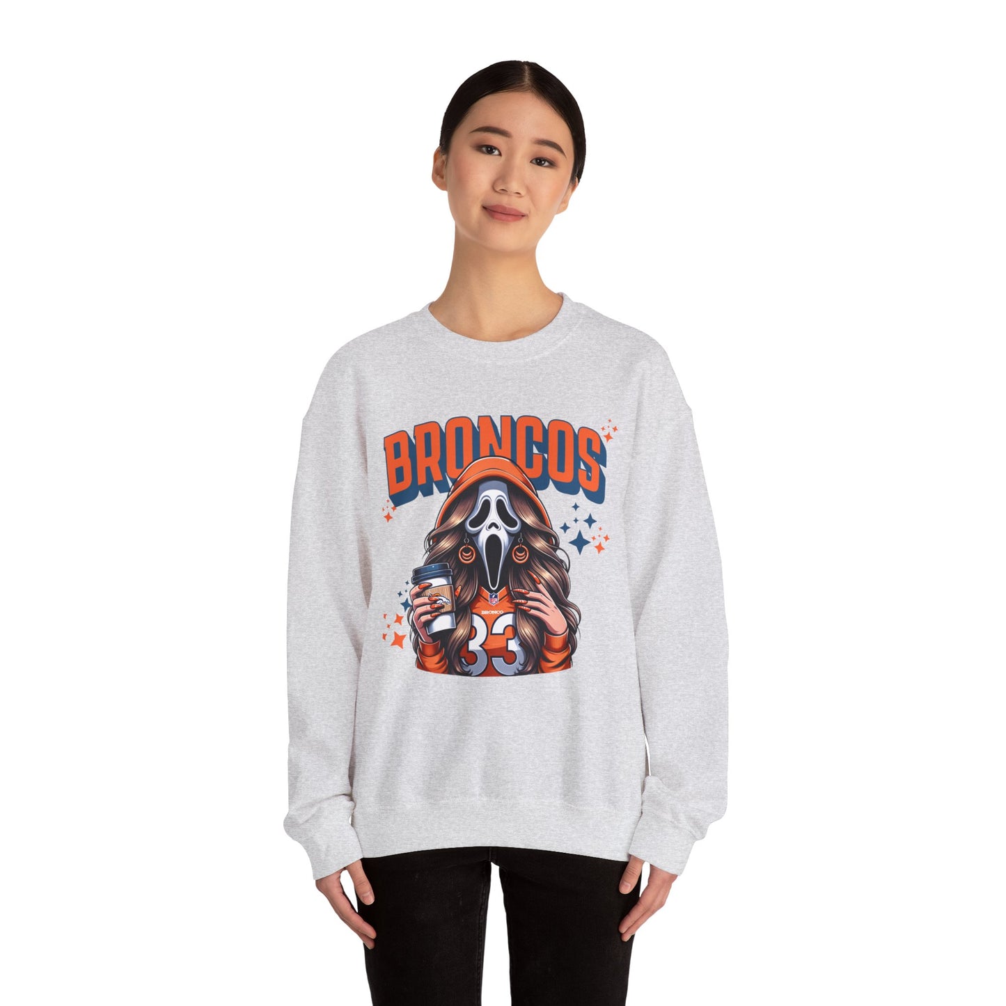 Spooky Horror Theme Crewneck Sweatshirt, Unisex Sweatshirt, Halloween Apparel,  Fan Gear, Cozy Layering Piece
