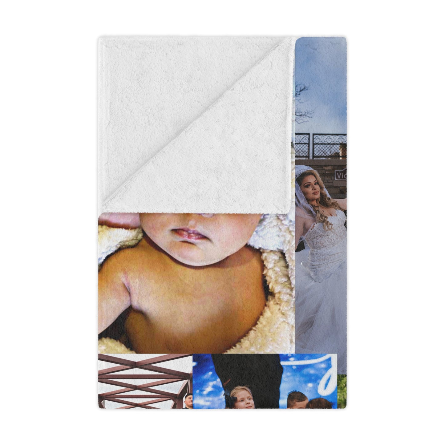 9 Image Customizable Cozy Minky Blanket with Personalized Memories, Unique Home Decor, Gift for Couples, Warm Throw, Family Keepsake