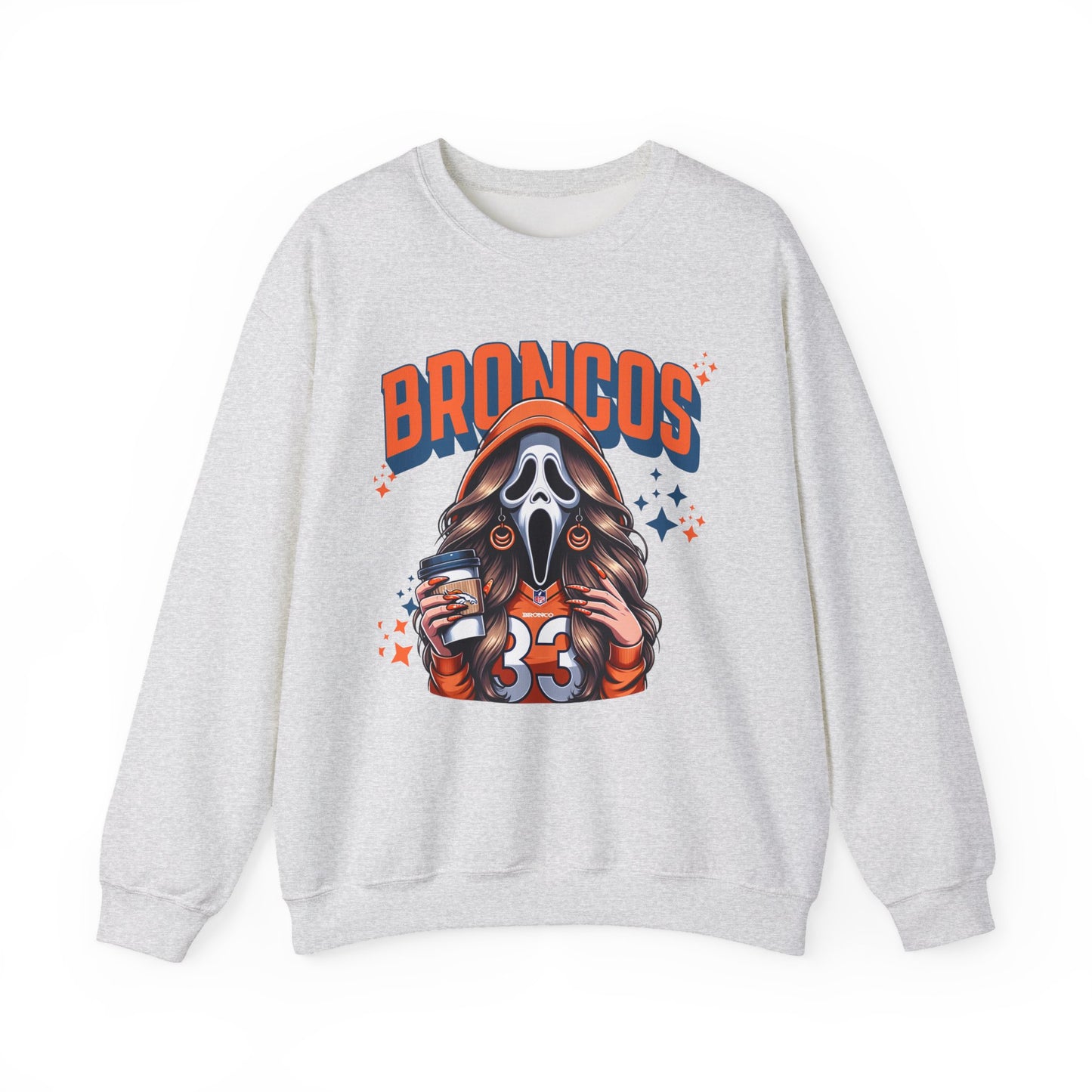 Spooky Horror Theme Crewneck Sweatshirt, Unisex Sweatshirt, Halloween Apparel,  Fan Gear, Cozy Layering Piece