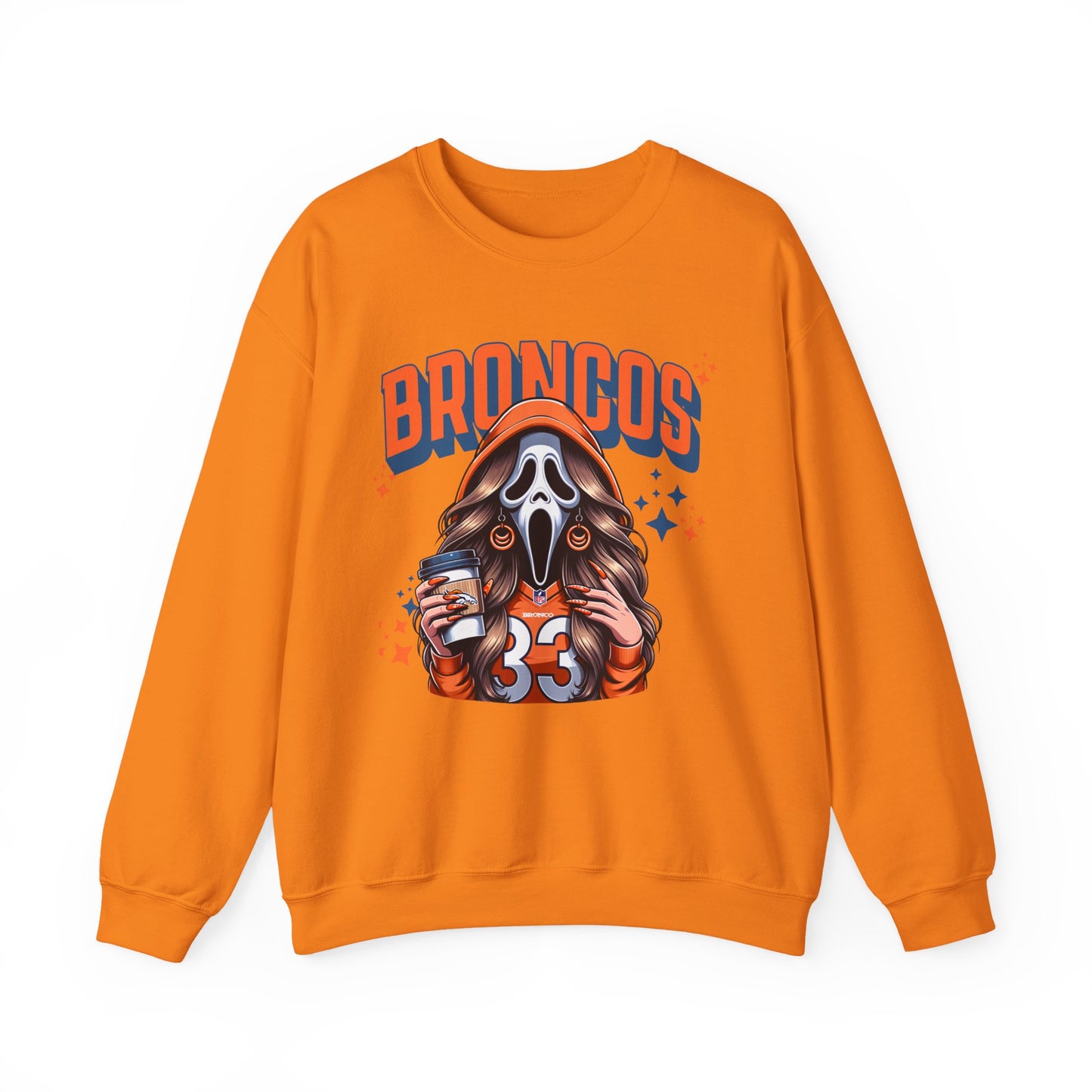 Spooky Horror Theme Crewneck Sweatshirt, Unisex Sweatshirt, Halloween Apparel,  Fan Gear, Cozy Layering Piece