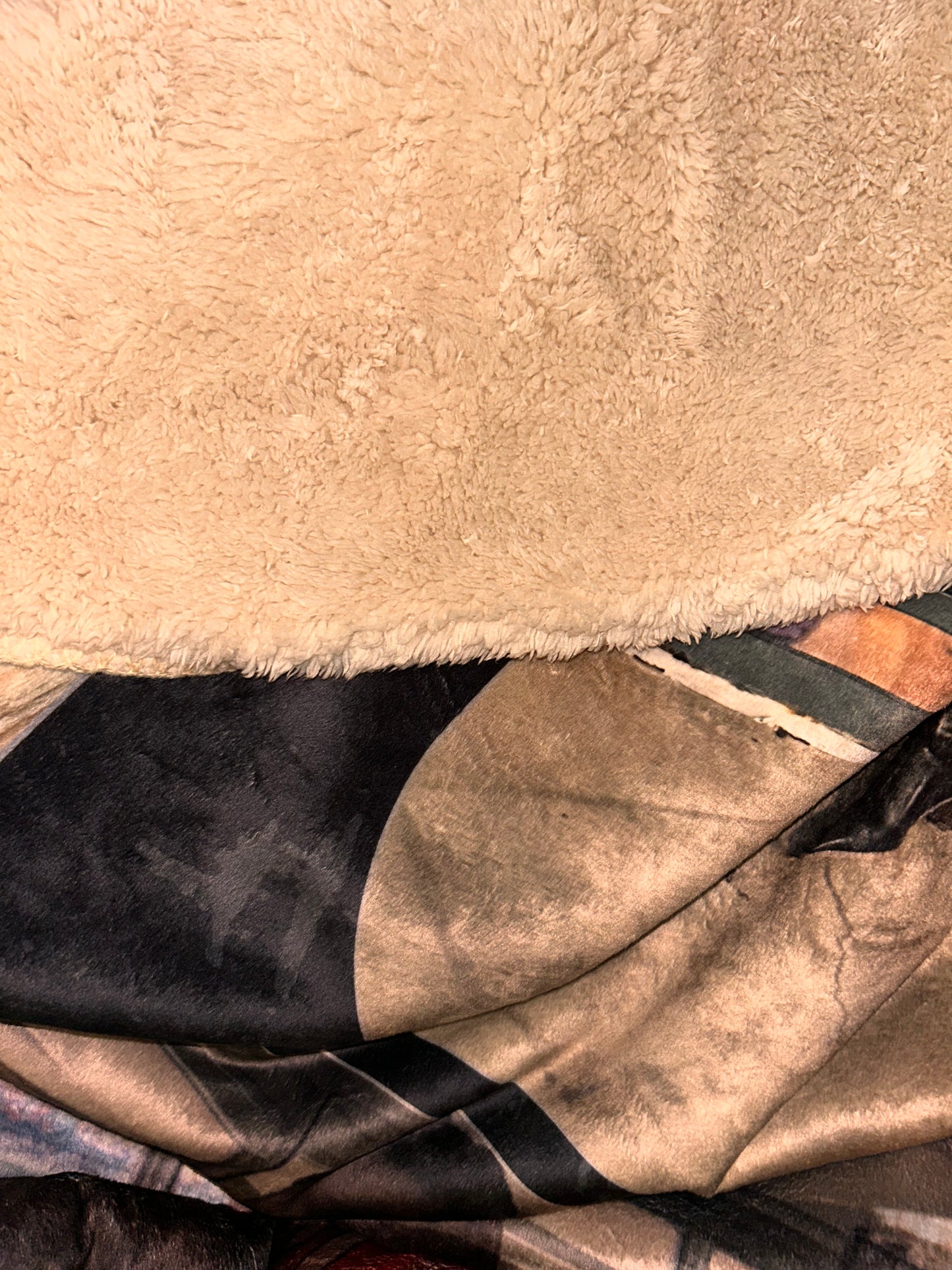 1  Large Image Design Your Own and Add it to Blanket - Cozy Sherpa Blanket - Multifunctional, Perfect for Gifts, Home Decor, Snuggling, and Relaxation