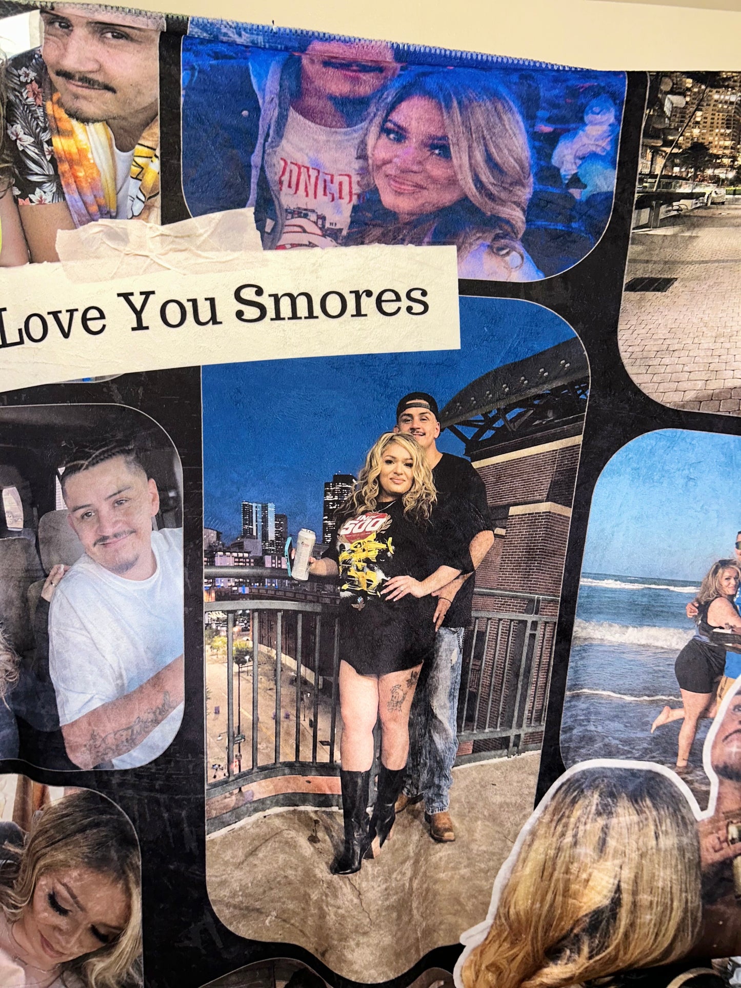 1  Large Image Design Your Own and Add it to Blanket - Cozy Sherpa Blanket - Multifunctional, Perfect for Gifts, Home Decor, Snuggling, and Relaxation