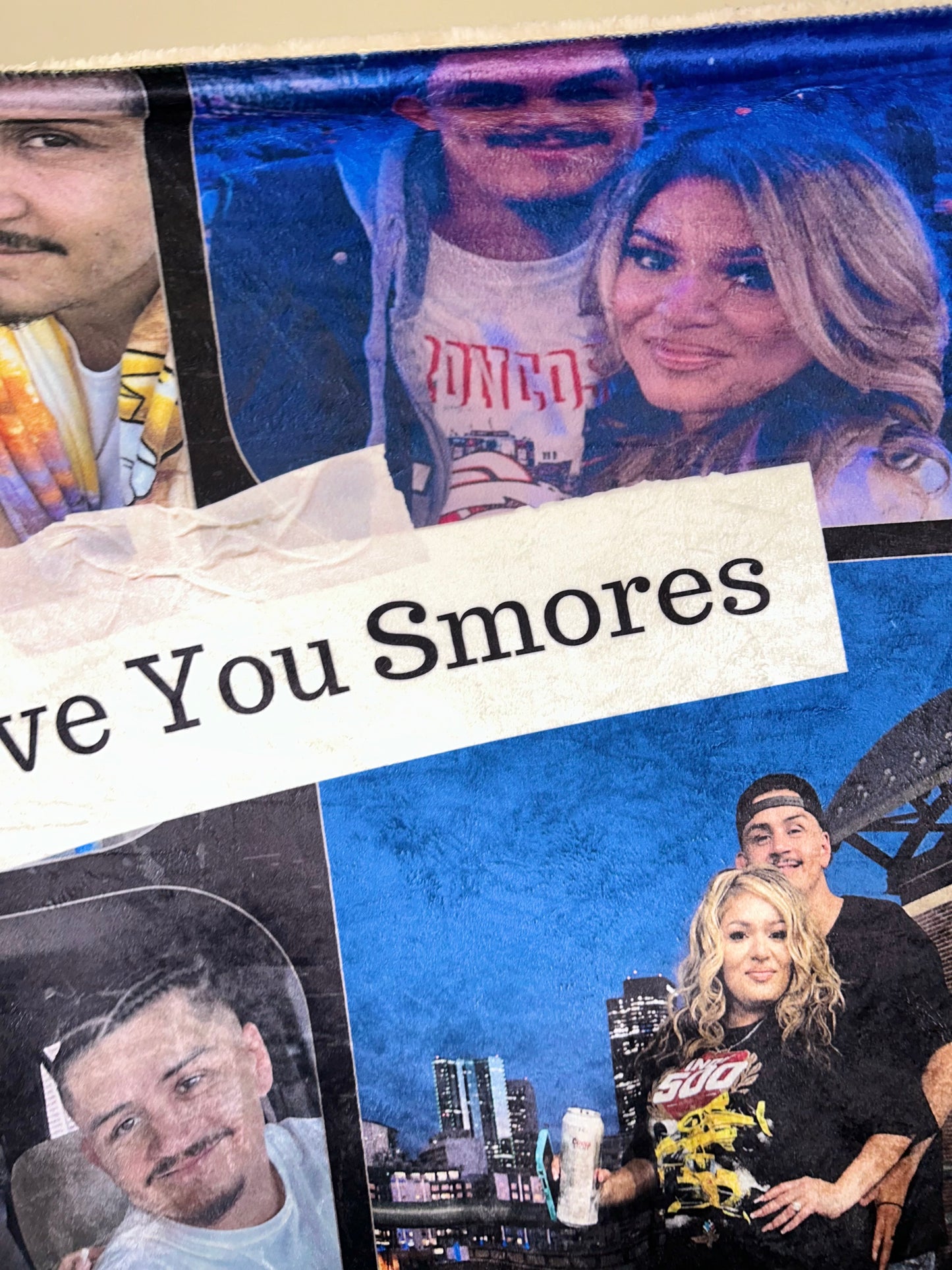 1  Large Image Design Your Own and Add it to Blanket - Cozy Sherpa Blanket - Multifunctional, Perfect for Gifts, Home Decor, Snuggling, and Relaxation