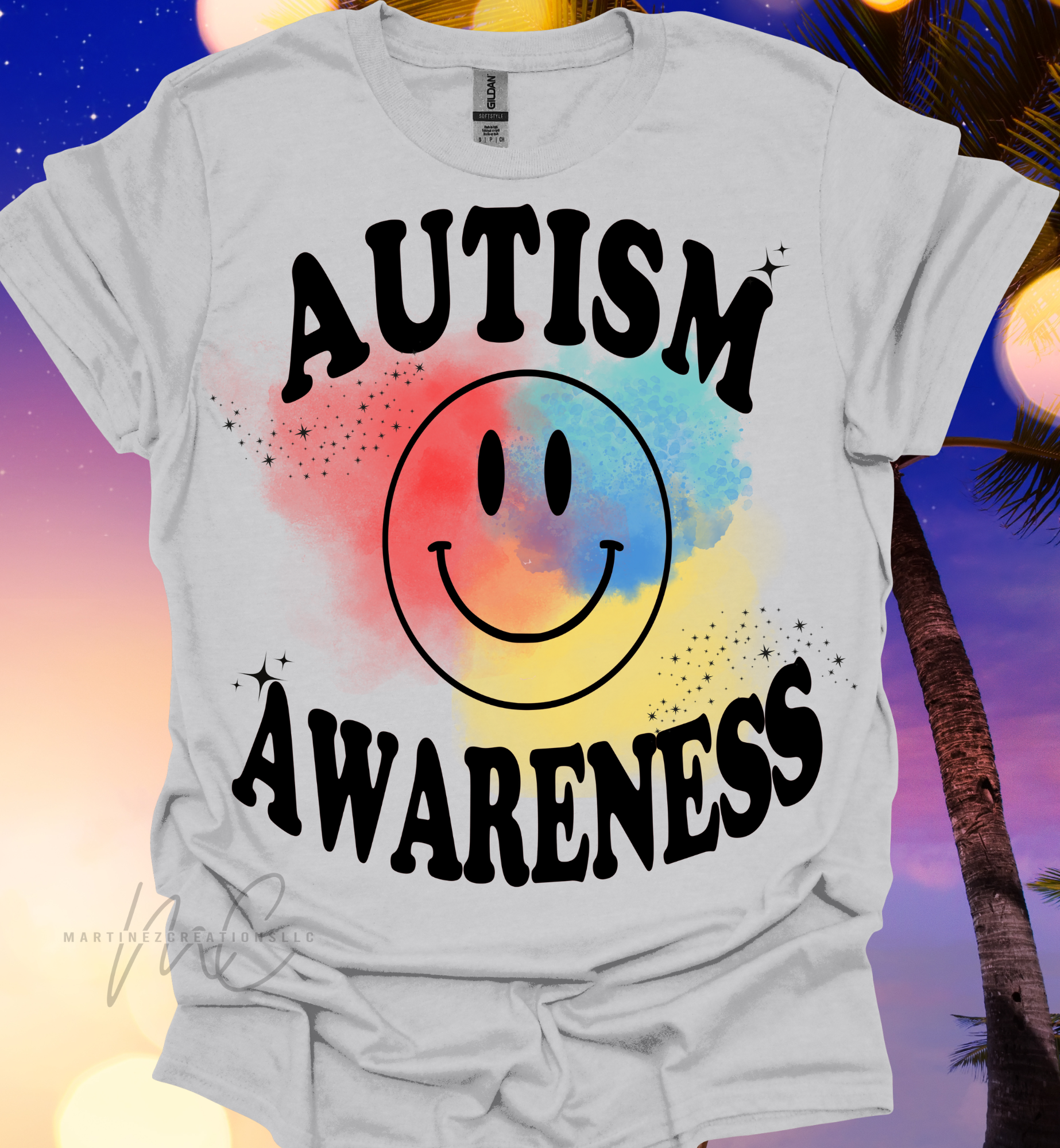 Autism Awareness Relaxed Fit Tshirt - Martinez Creations