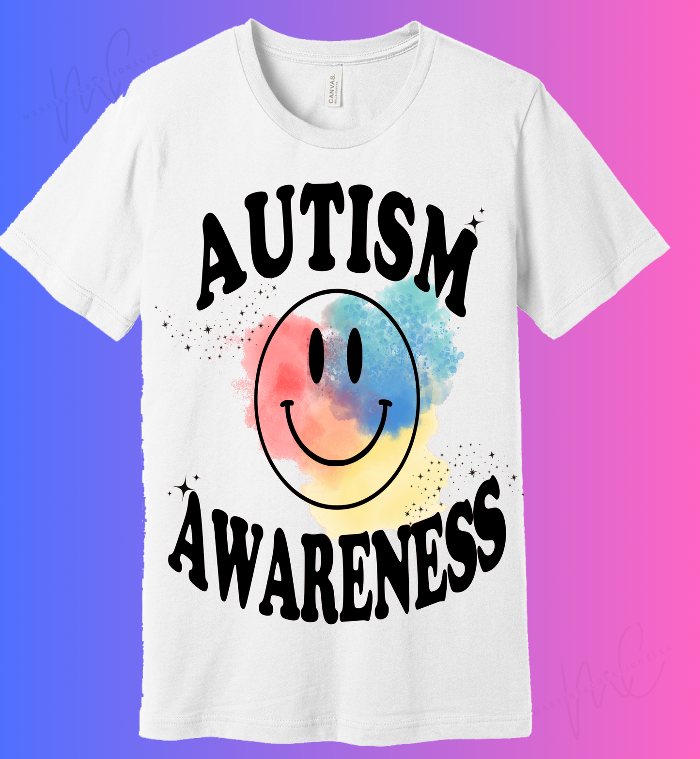 Autism Awareness Relaxed Fit Tshirt - Martinez Creations