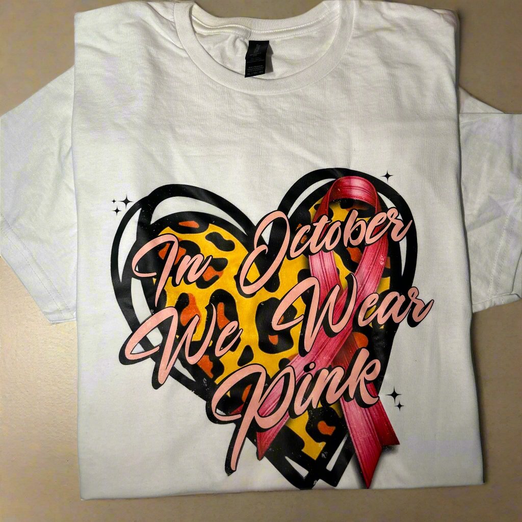 Breast Cancer Awareness Tshirt - Martinez Creations