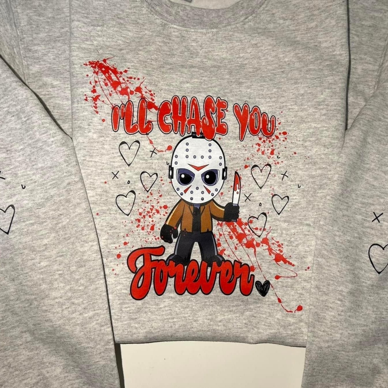 I'll Chase You Forever Sweater - Martinez Creations