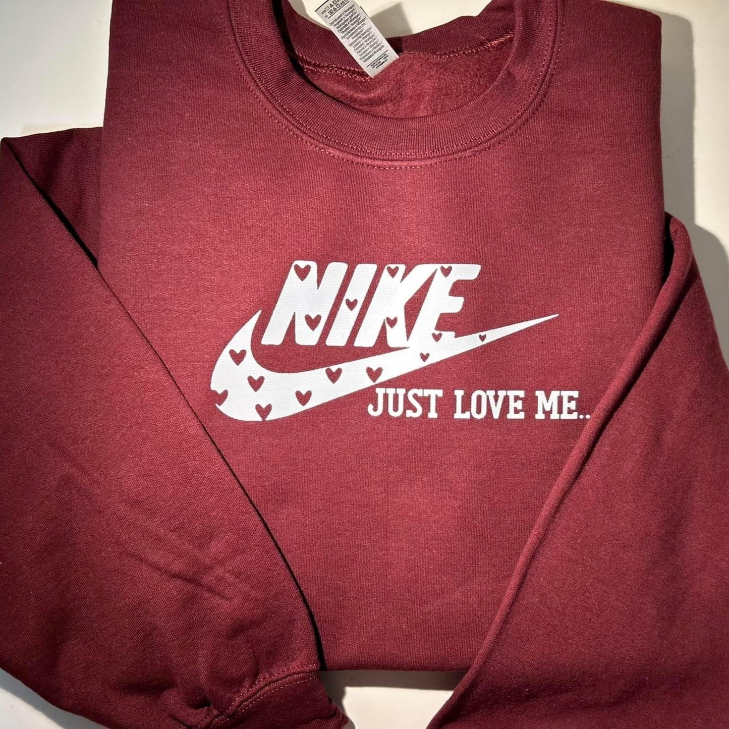 Just Love Me Swoosh Sweater - Martinez Creations