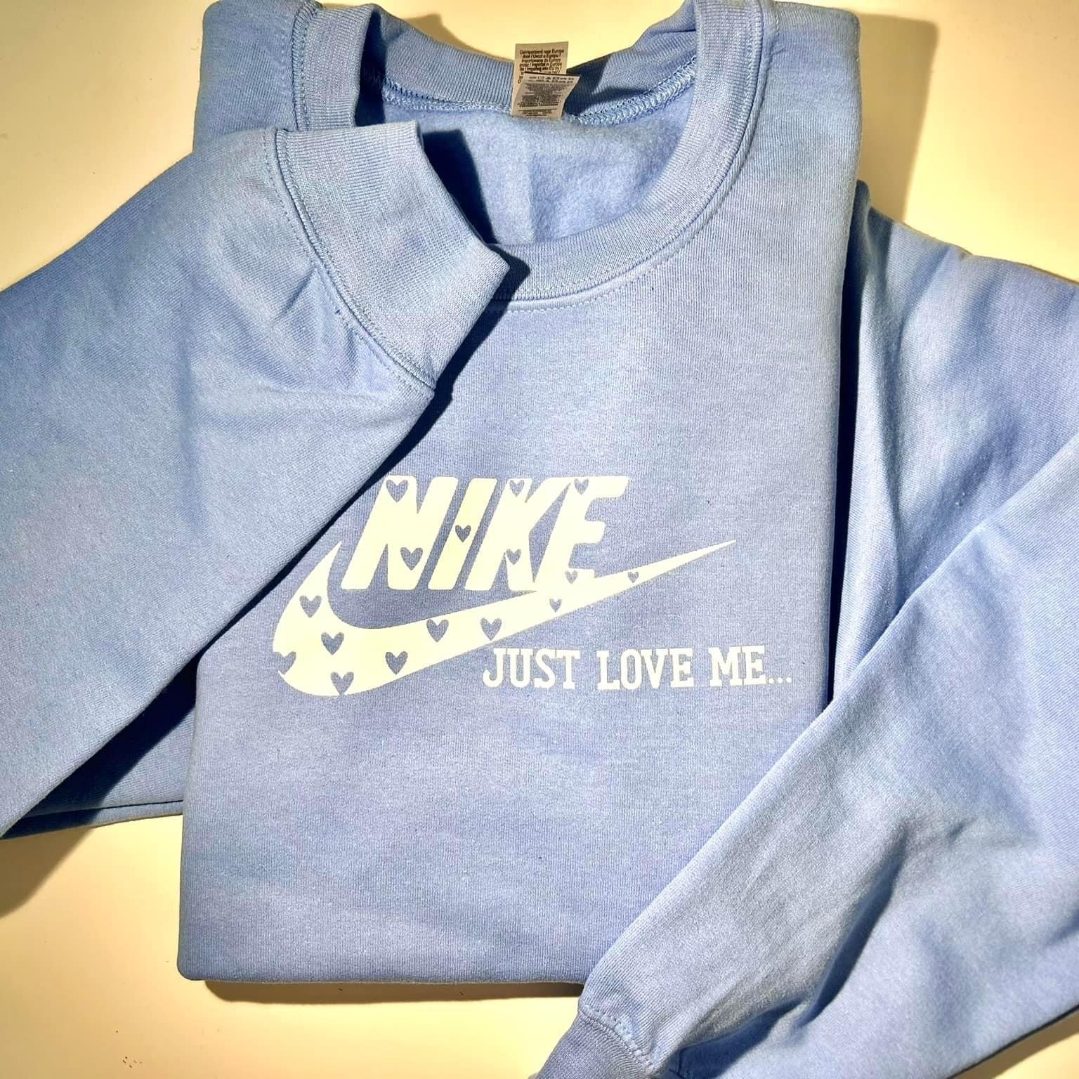 Just Love Me Swoosh Sweater - Martinez Creations